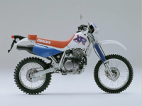 Alternative view of Stainless steel spokes Honda XR600 - 18" rearwheel with disc brake - years '91 - '98