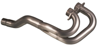 Yamaha XT600/Z/K/E all, raw Stainless steel header pipe 35 mm on 45 mm pipe with 42 mm connection diameter